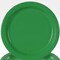 100 Count Emerald Green Paper Plates Durable Disposable Party Plates for Events 10"